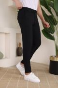 Erkek Slim Fit Likralı Bilek Boy Kumaş Pantolon resmi
